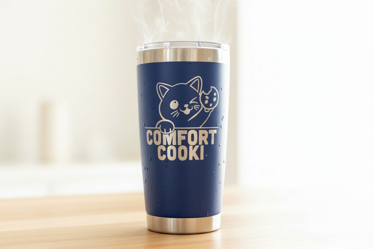 Blue Tumbler - Branded