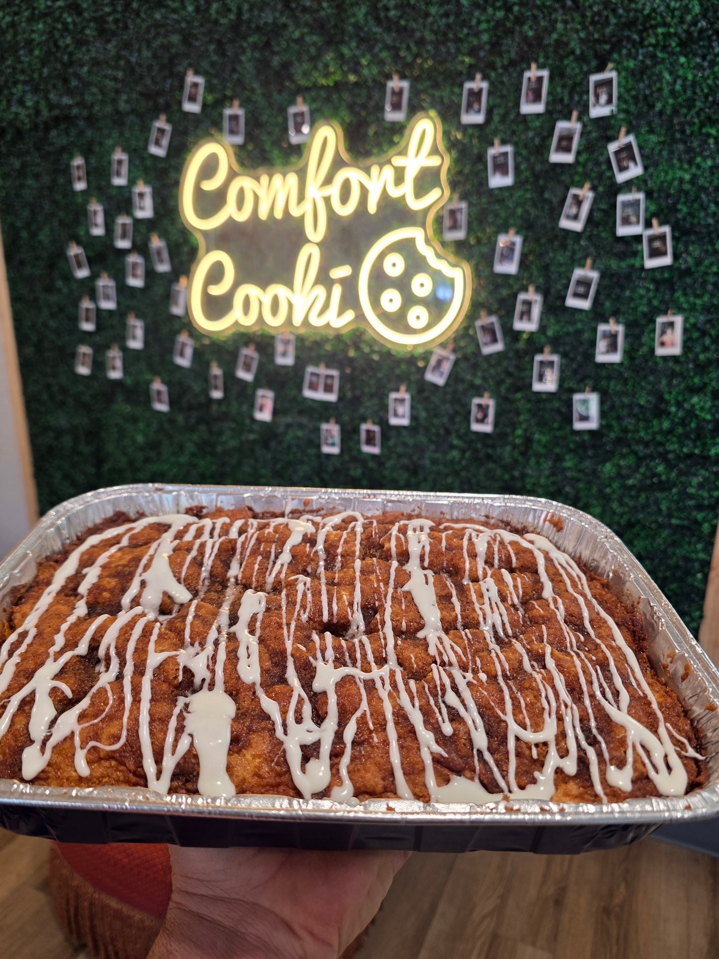 Pan of Coffee Cake