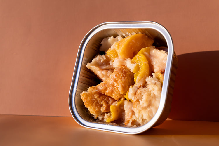 Peach cobbler