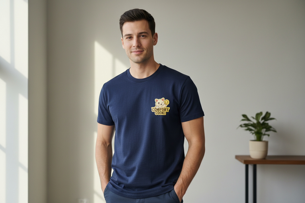 Navy Shirt - Lifestyle Photo