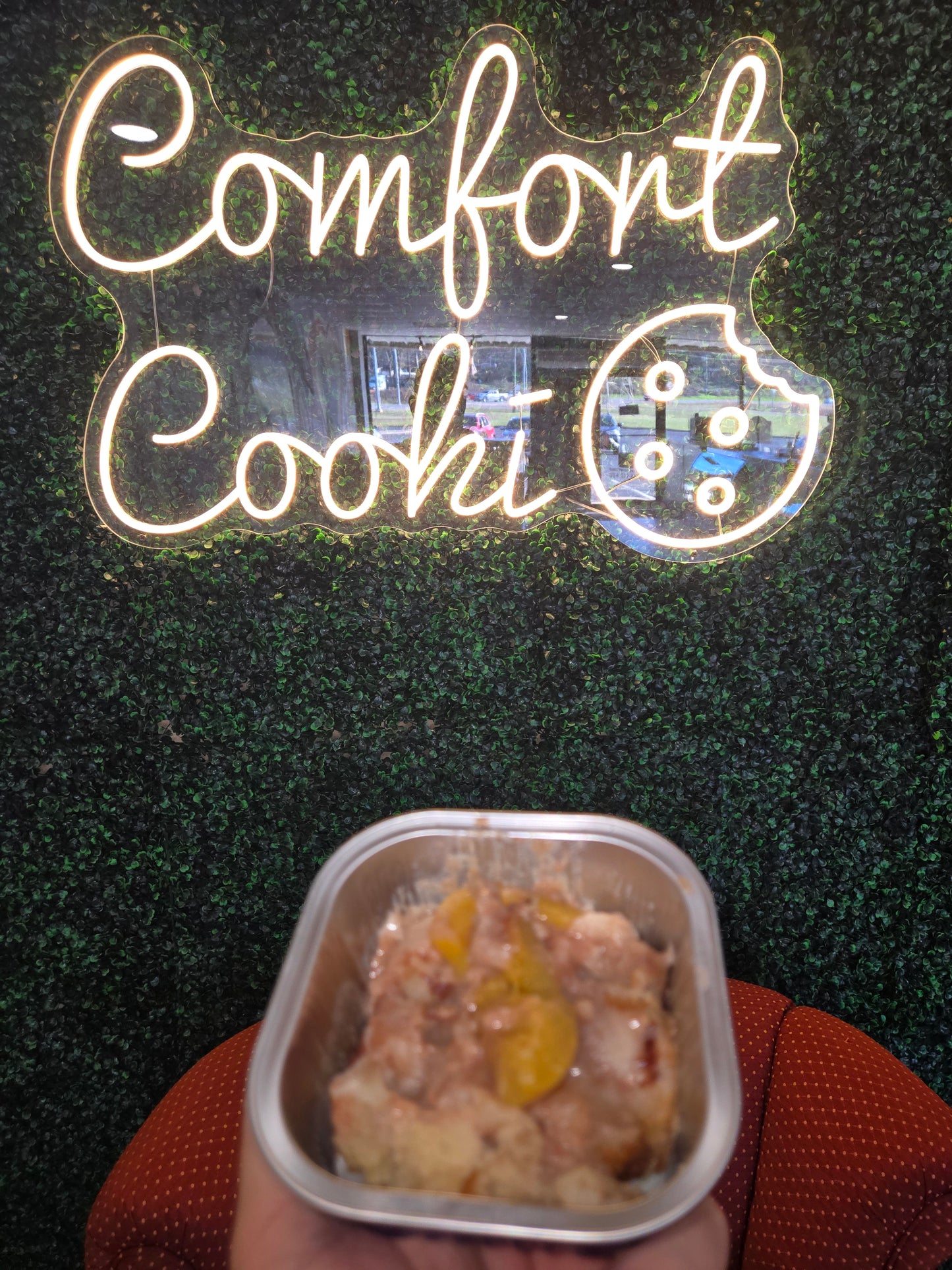Peach cobbler