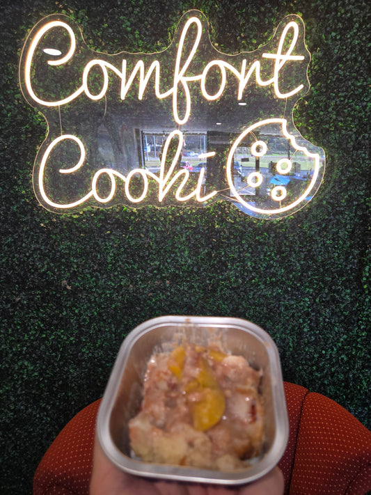 Peach cobbler