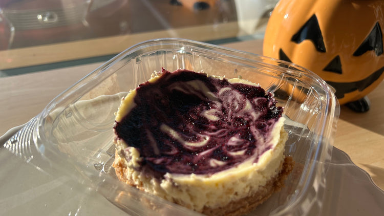Blueberry Cheesecake Slice