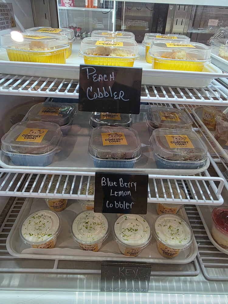 Lemon Blueberry Cobbler