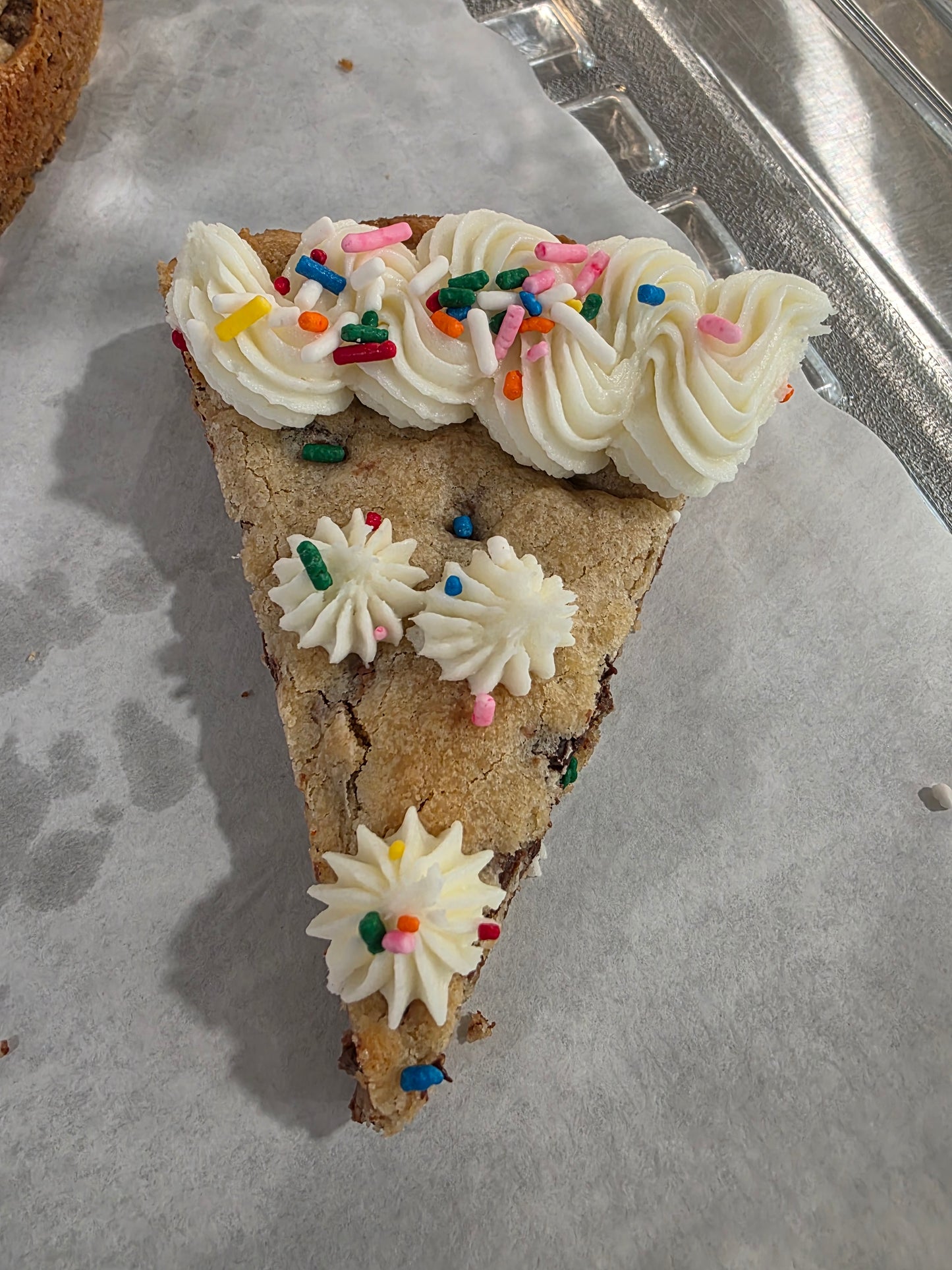 Cookie Cake Slice
